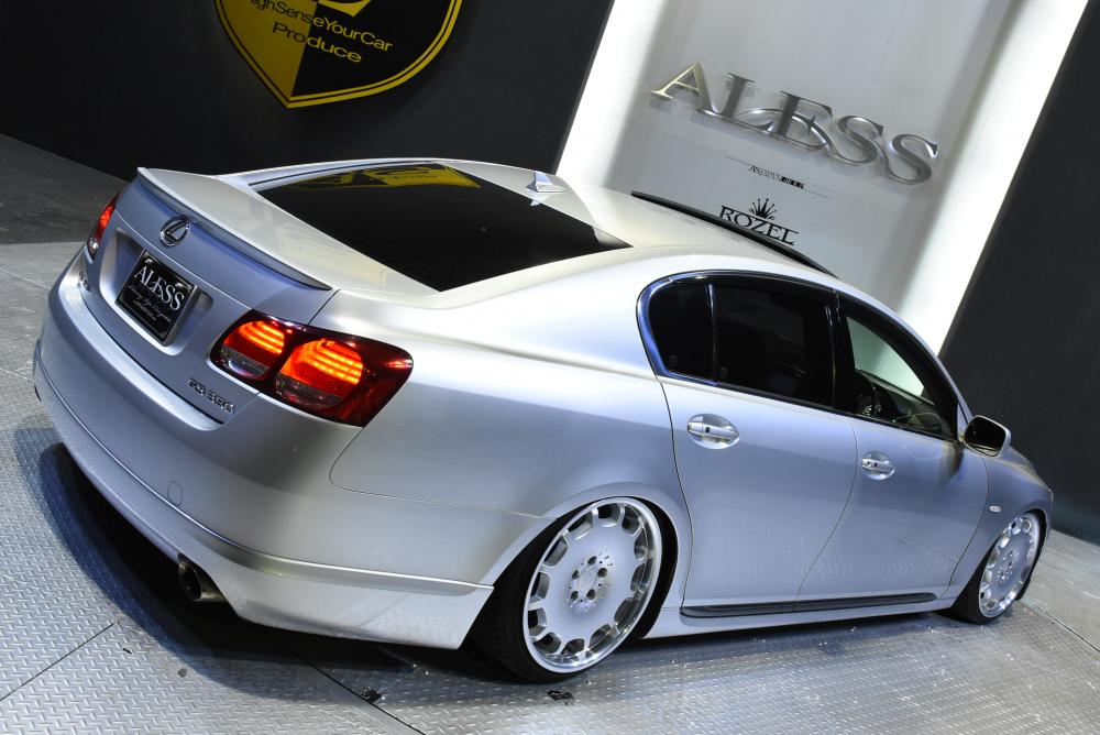 レクサス GS350 黒革 サンルーフ 車高調 カールソン19 - ALESS