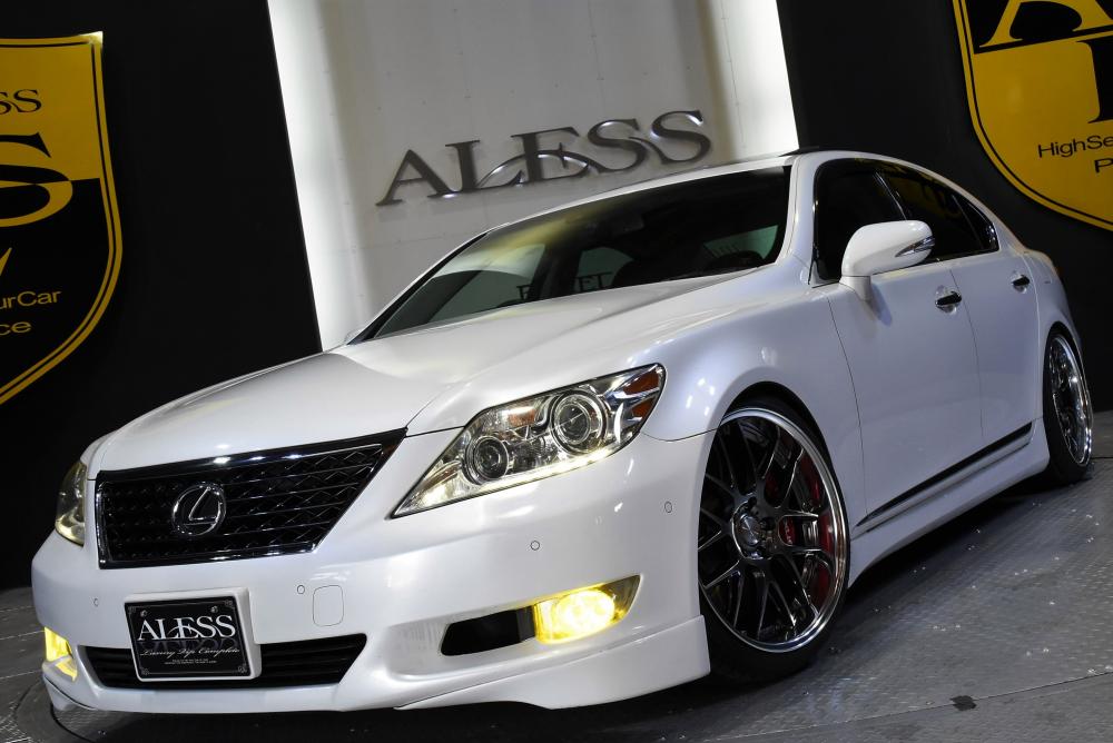 レクサス LS460 バージョンSZ Iパッケージ 中期 黒革 サンルーフ