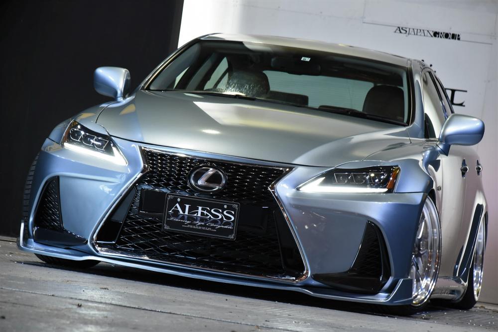 レクサス IS250 バージョンL 革 現行ルック 新品車高調 新品WORK19 