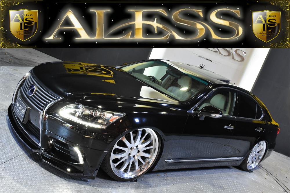 レクサス LS460 バージョンU 革 サンルーフ 後期仕様 WALD22インチ 